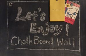 Chalk Board×Wall